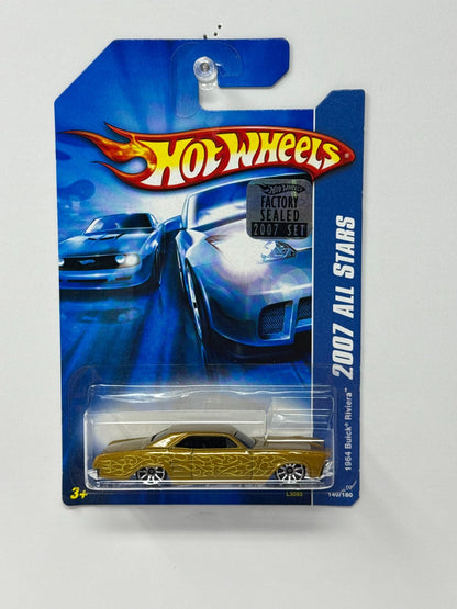 Hot Wheels 2007 All Stars 1964 Buick Riviera 1:64 Diecast Factory Sealed
