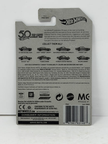 Hot Wheels ZAMAC 50th Anniversary 1970 Buick GSX 1:64 Diecast