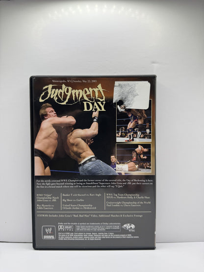 WWE Judgment Day 2005 (DVD) WWE Wrestling