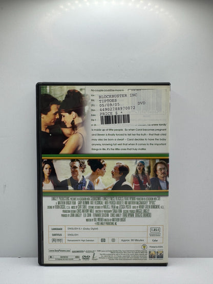 Tiptoes (DVD) Matthew McConaughey Comedy