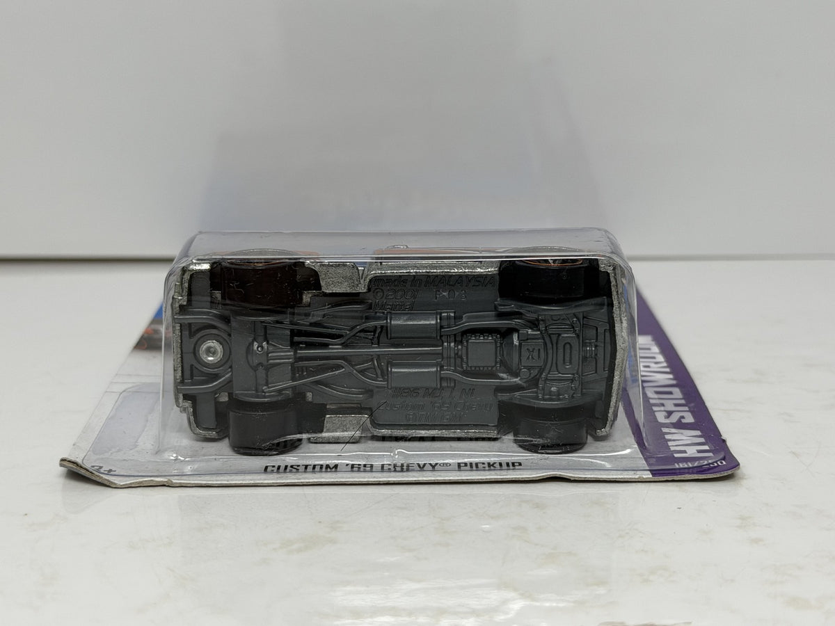 Hot Wheels ZAMAC HW Showroom Custom 1969 Chevy Pickup 1:64 Diecast