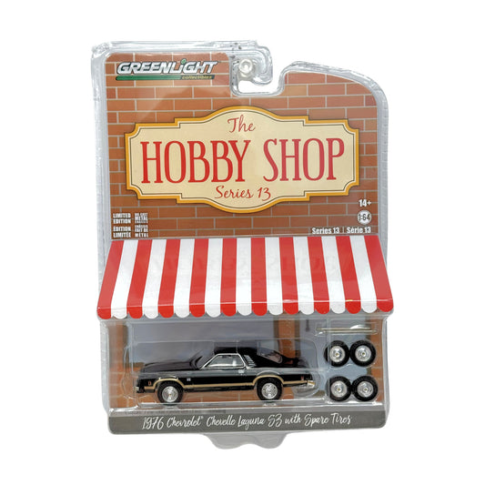 Greenlight Hobby Shop 1976 Chevrolet Chevelle Laguna S3 1:64 Diecast