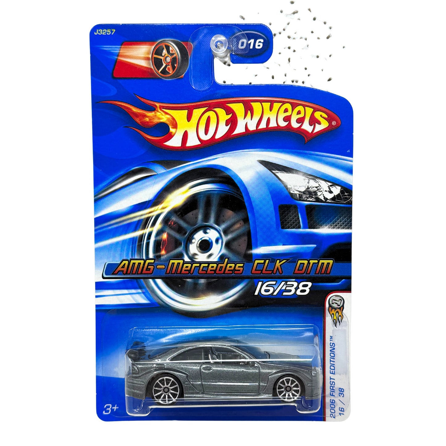 Hot Wheels 2006 AMG Mercedes CLK DTM 1:64 Diecast Silver