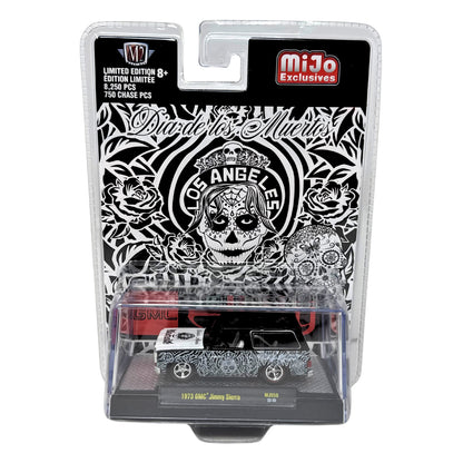 M2 Machines Dia de los Muertos 1973 GMC Jimmy Sierra 1:64 Diecast