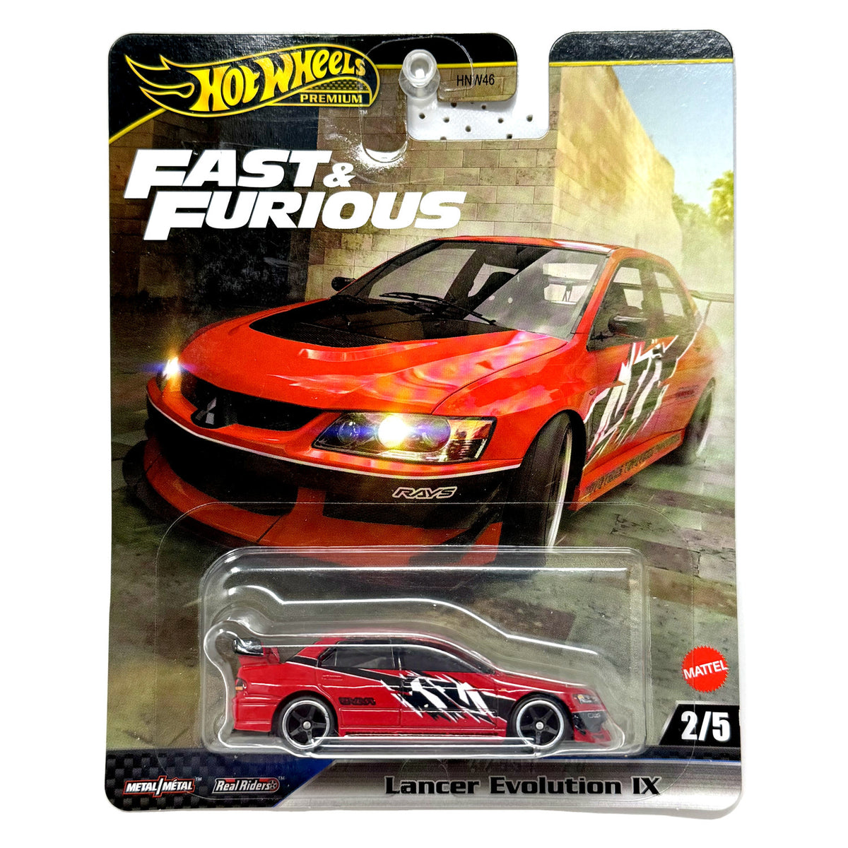 Hot Wheels Premium Fast & Furious Mitsubishi Lancer Evolution IX 1:64 Diecast