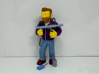 Simpsons World of Springfield Hank Scorpio Figure Playmates