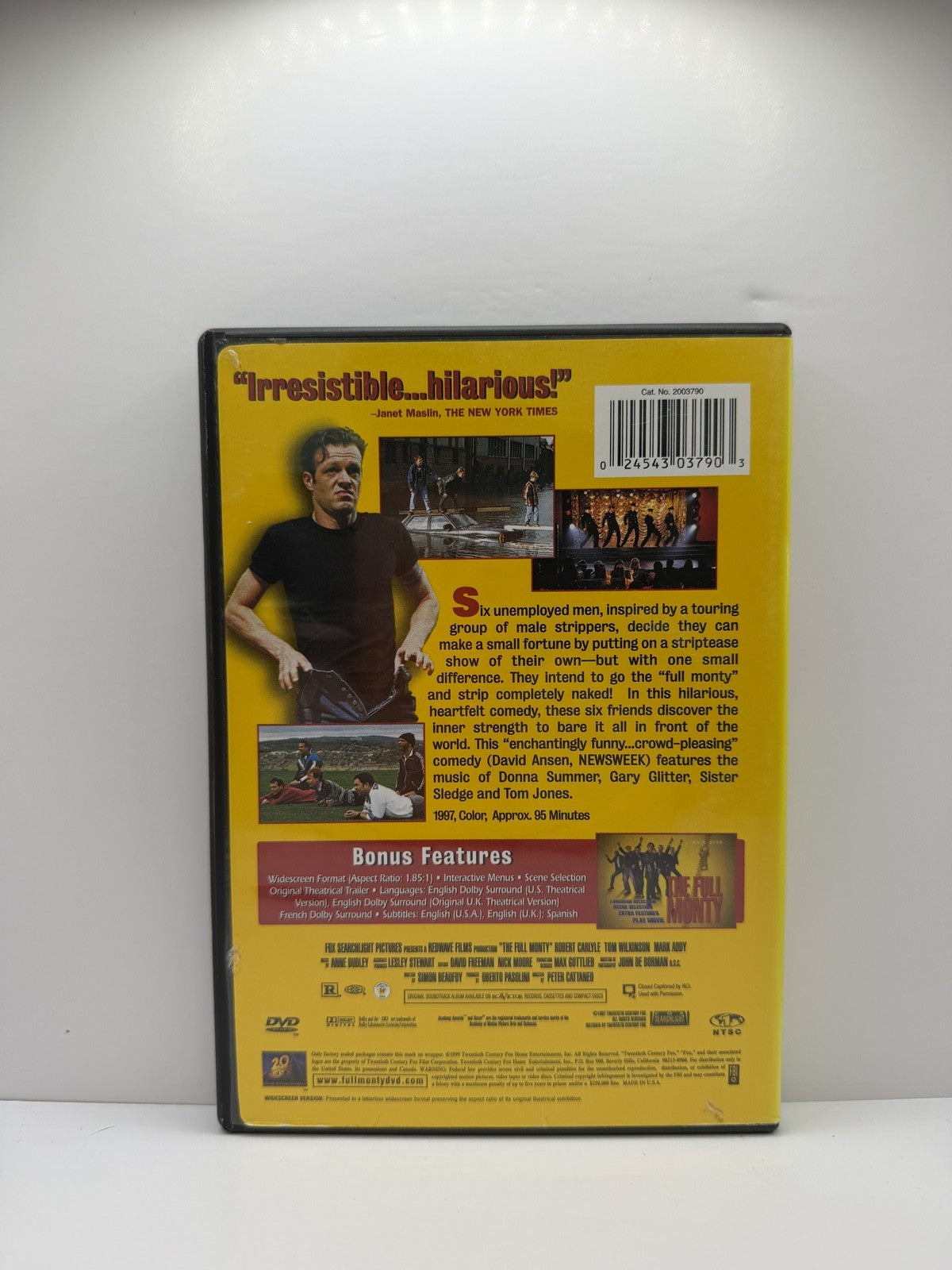 The Full Monty (DVD) Robert Carlyle Comedy
