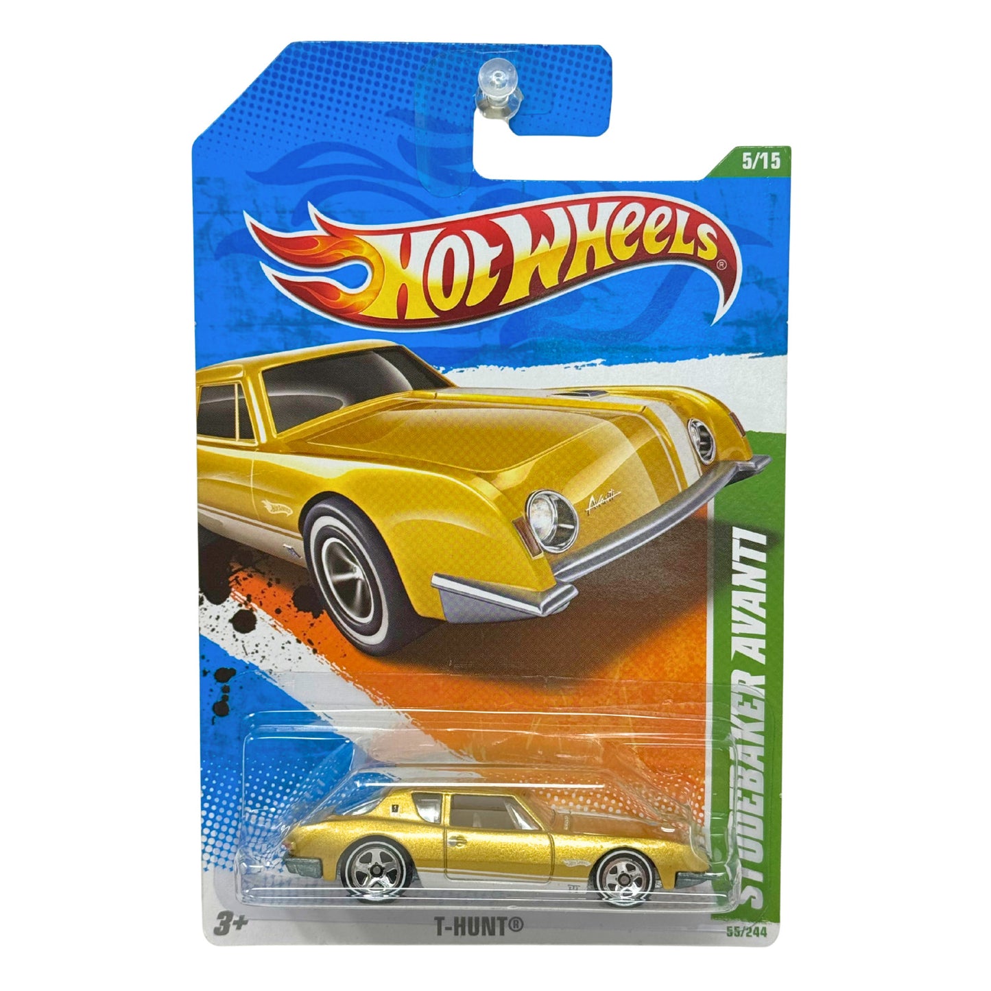 Hot Wheels Treasure Hunt T-Hunt Studebaker Avanti 1:64 Diecast