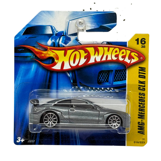 Hot Wheels AMG Mercedes CLK DTM 1:64 Diecast Short Card