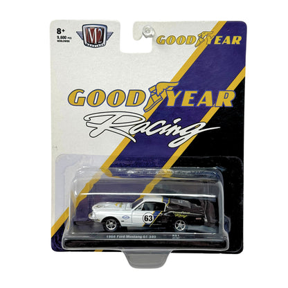 M2 Machines Goodyear Racing 1968 Ford Mustang GT 390 1:64 Diecast