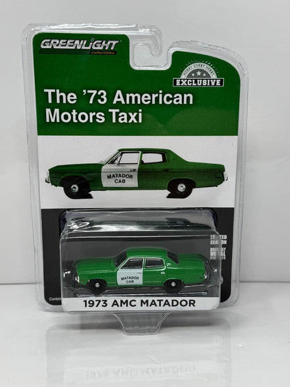 Greenlight 1973 AMC Matador Taxi 1:64 Diecast