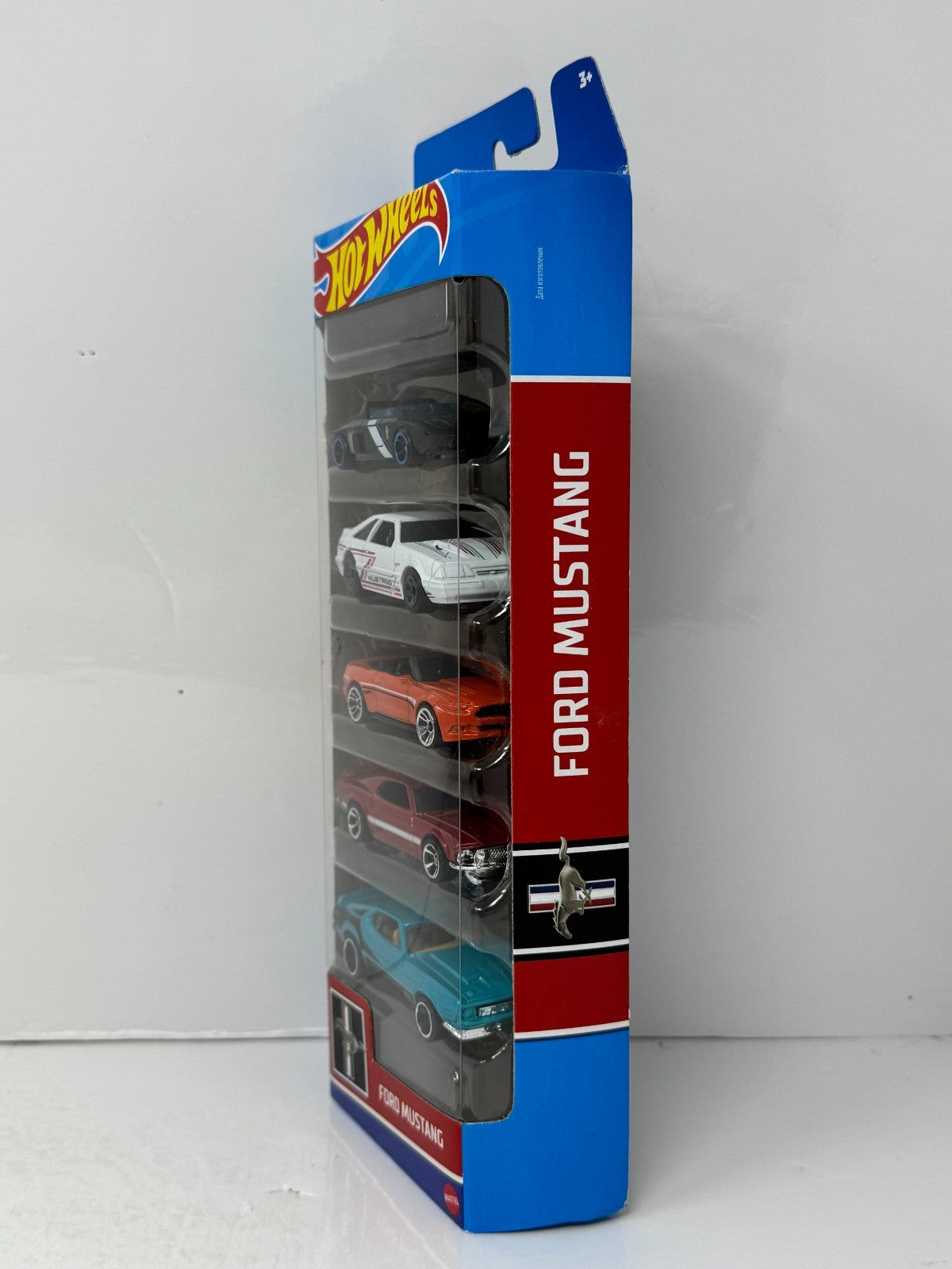 Hot Wheels Ford Mustang 5-Pack Gift Set 1:64 Diecast