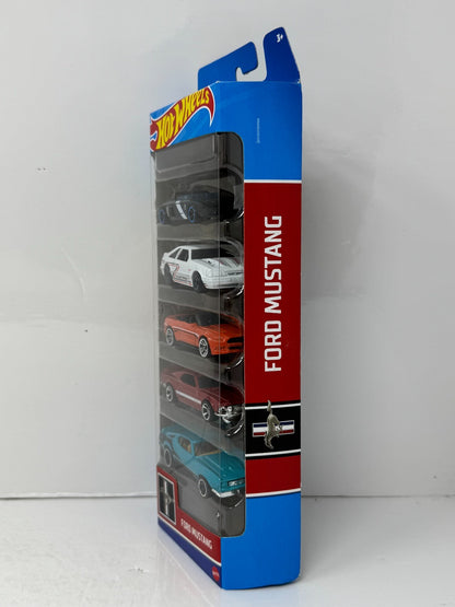Hot Wheels Ford Mustang 5-Pack Gift Set 1:64 Diecast