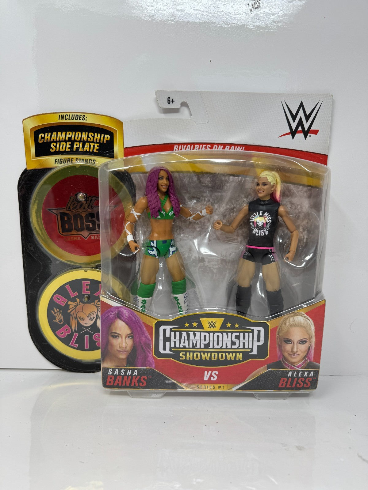 Mattel WWE Sasha Banks & Alexa Bliss Championship Showdown Action Figures
