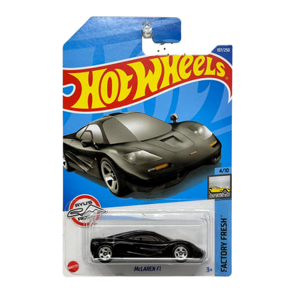 Hot Wheels Factory Fresh McLaren F1 1:64 Diecast Black