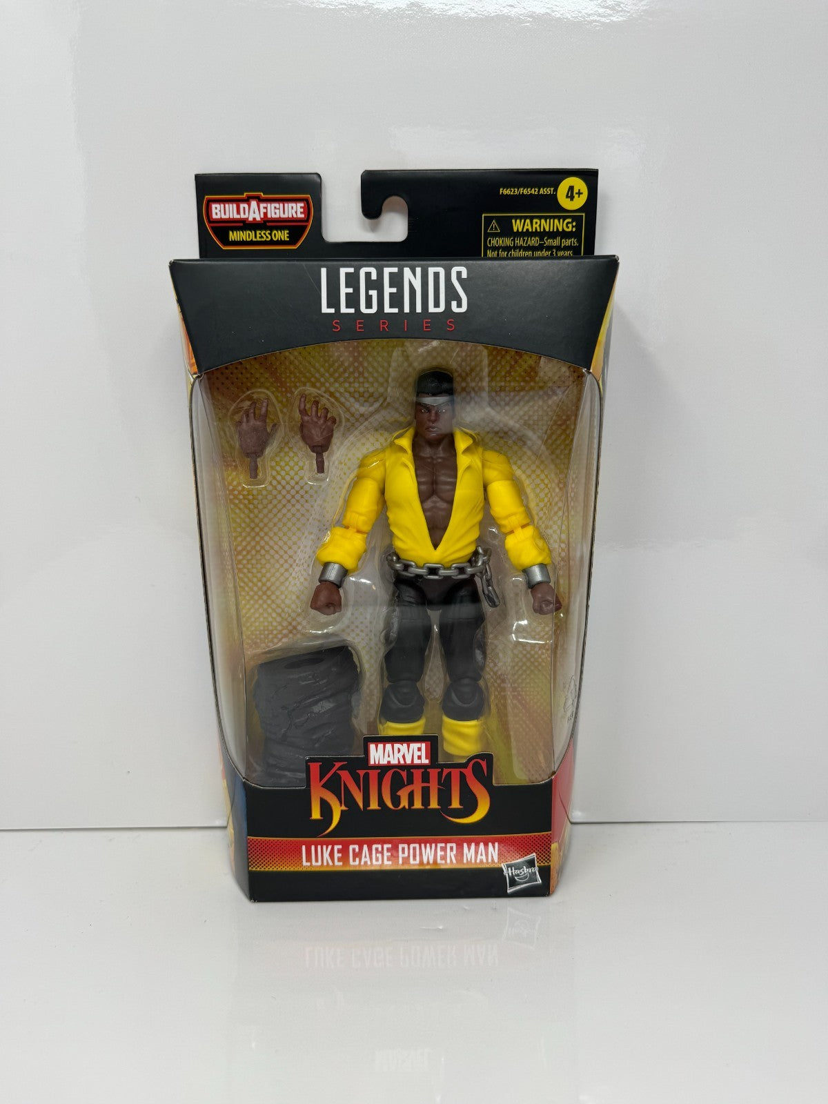 Marvel Legends Marvel Knights Luke Cage Action Figure w/ Mindless One BAF Piece