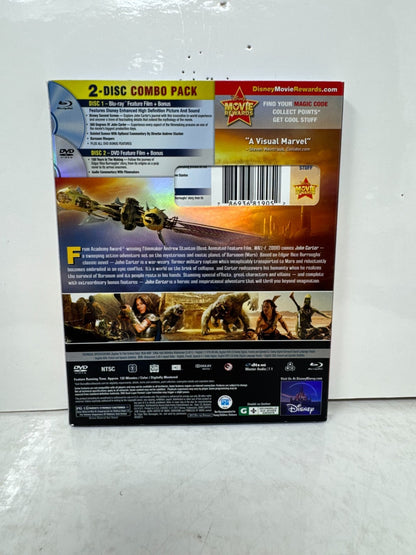 John Carter (Blu-ray) Disney Action Adventure Sci-Fi Movie