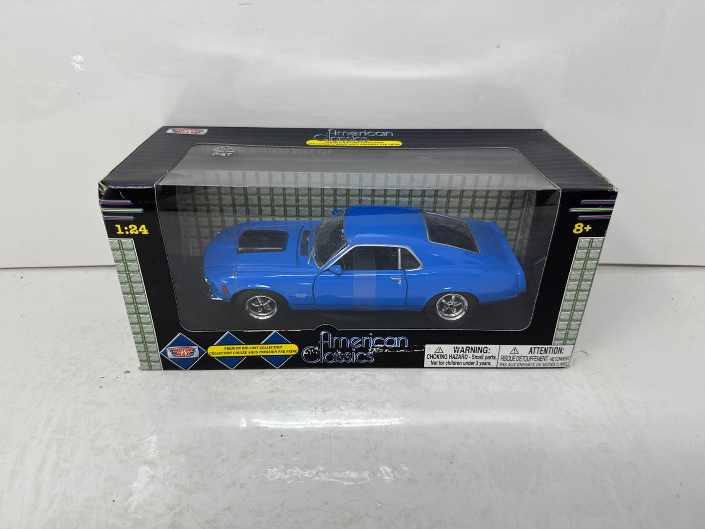 Motormax American Classics 1970 Ford Mustang Boss 429 1:24 Diecast