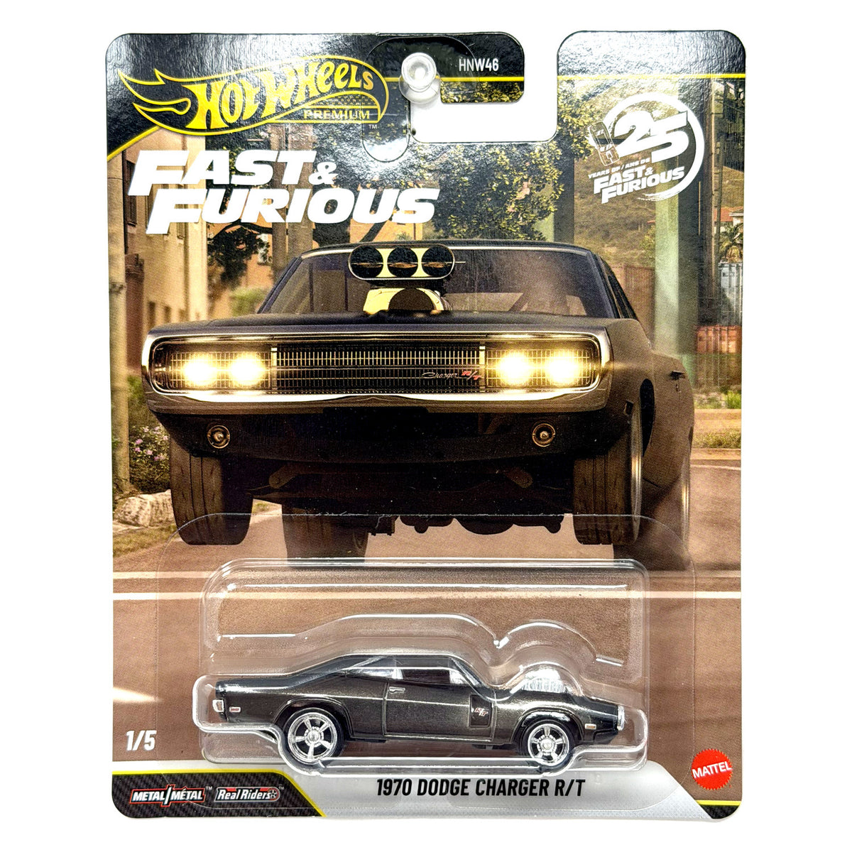 Hot Wheels Premium Fast & Furious 1970 Dodge Charger R/T 1:64 Diecast