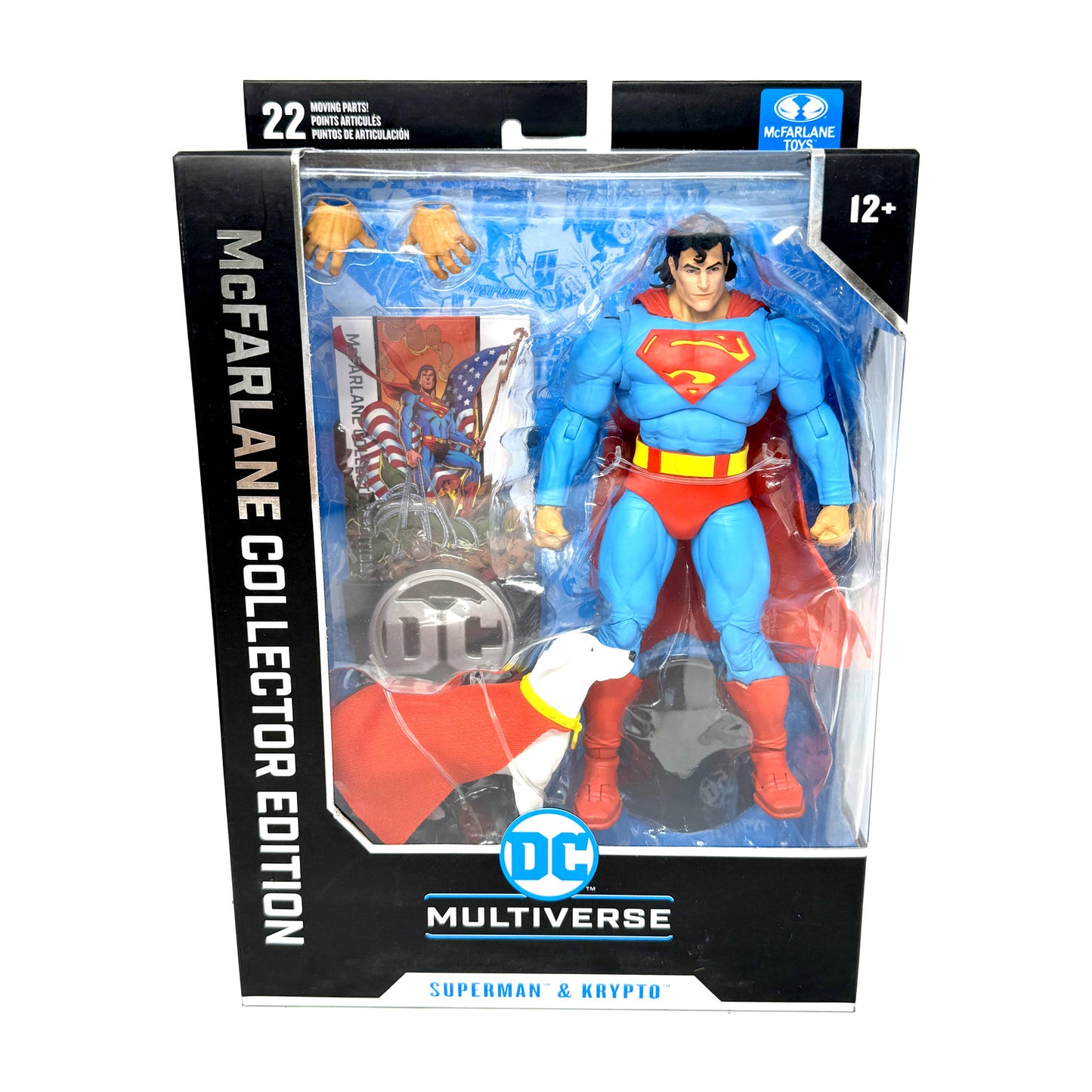 McFarlane DC Multiverse Return of Superman Superman & Krypto Action Figure