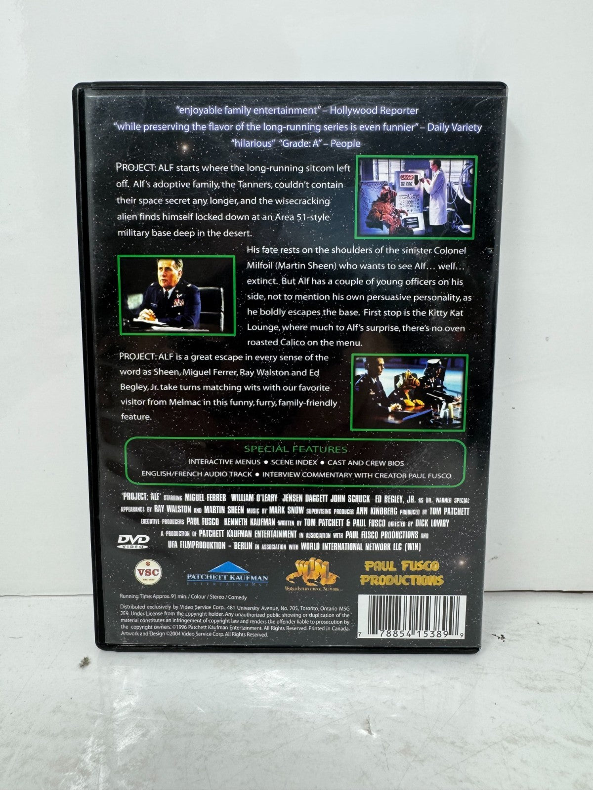 Project: ALF (DVD) Comedy Good Condition!!!