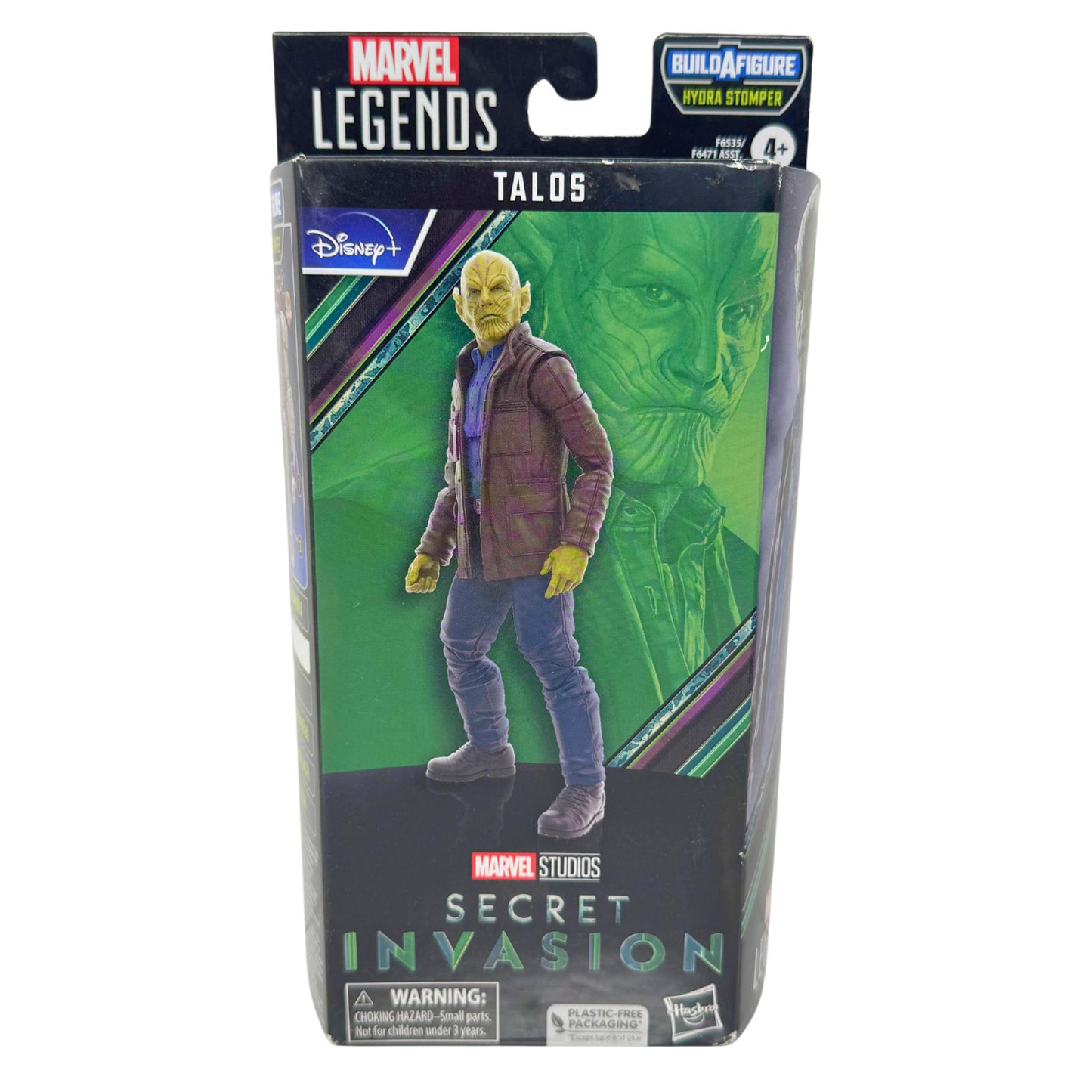 Marvel Legends Secret Invasion Talos Action Figure w/ Hydra Stomper BAF Piece
