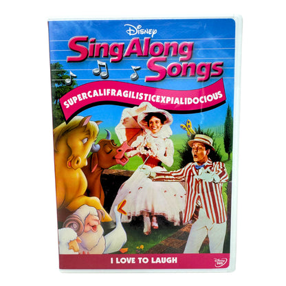 Disney Sing-Along-Songs: Supercalifragilisticexpialidocous (DVD) Good Shape!!!