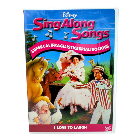 Disney Sing-Along-Songs: Supercalifragilisticexpialidocous (DVD) Good Shape!!!