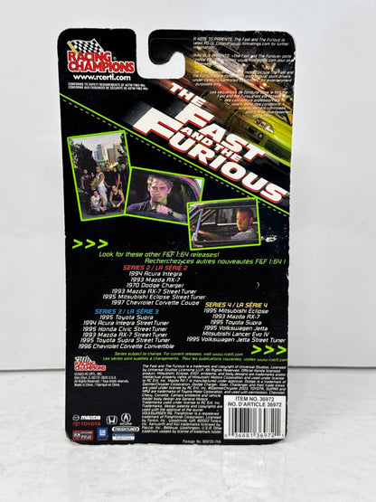 Racing Champions The Fast and the Furious 1995 Toyota Supra 1:64 Diecast