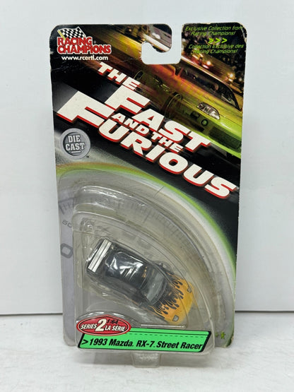 Racing Champions The Fast and the Furious 1993 Mazda RX-7 Series 2 1:64 Diecast