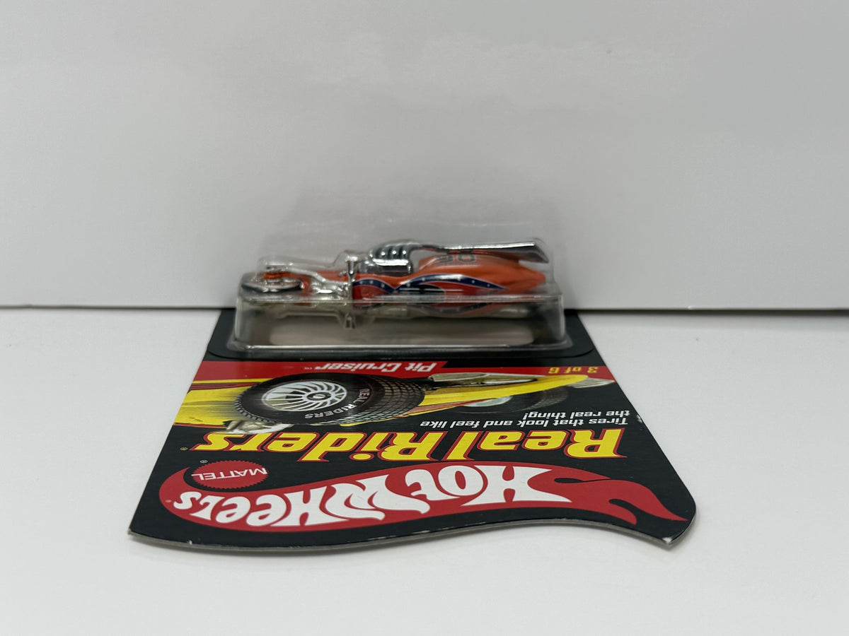 Hot Wheels Real Riders Series 5 Pit Cruiser 1:64 Diecast Orange
