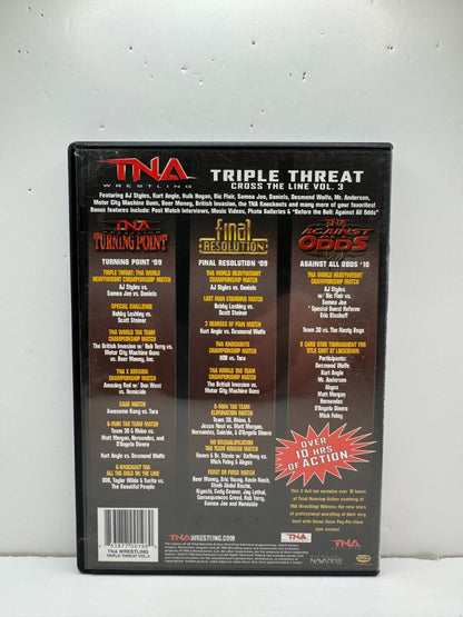 TNA Cross the Line Vol. 3 (DVD) TNA Wrestling V2