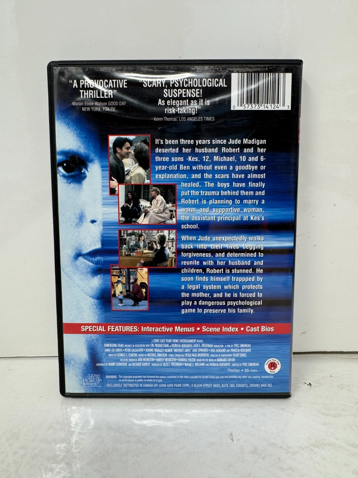 Mother's Boys (DVD) Thriller Good Condition!!!