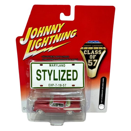 Johnny Lightning Class of 57 1957 Studebaker Golden Hawk 1:64 Diecast