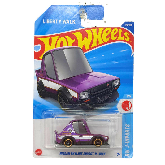Hot Wheels HW J-Imports Nissan Skyline 2000GT-R LBWK Liberty Walk JDM 1:64 Diecast