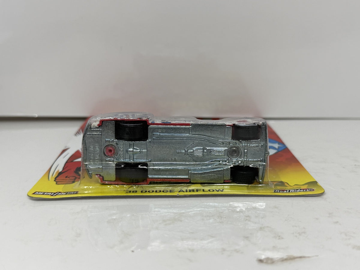 Hot Wheels Marvel Captain America 1938 Dodge Airflow 1:64 Diecast Real Riders