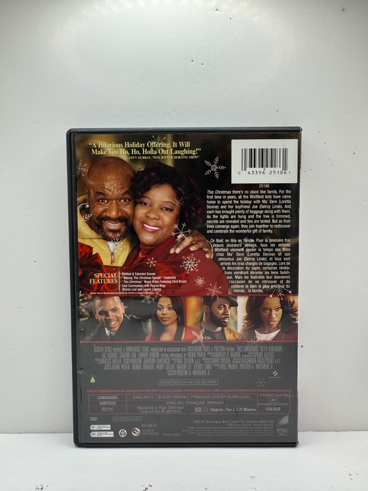 This Christmas (DVD) Delroy Lindo Drama