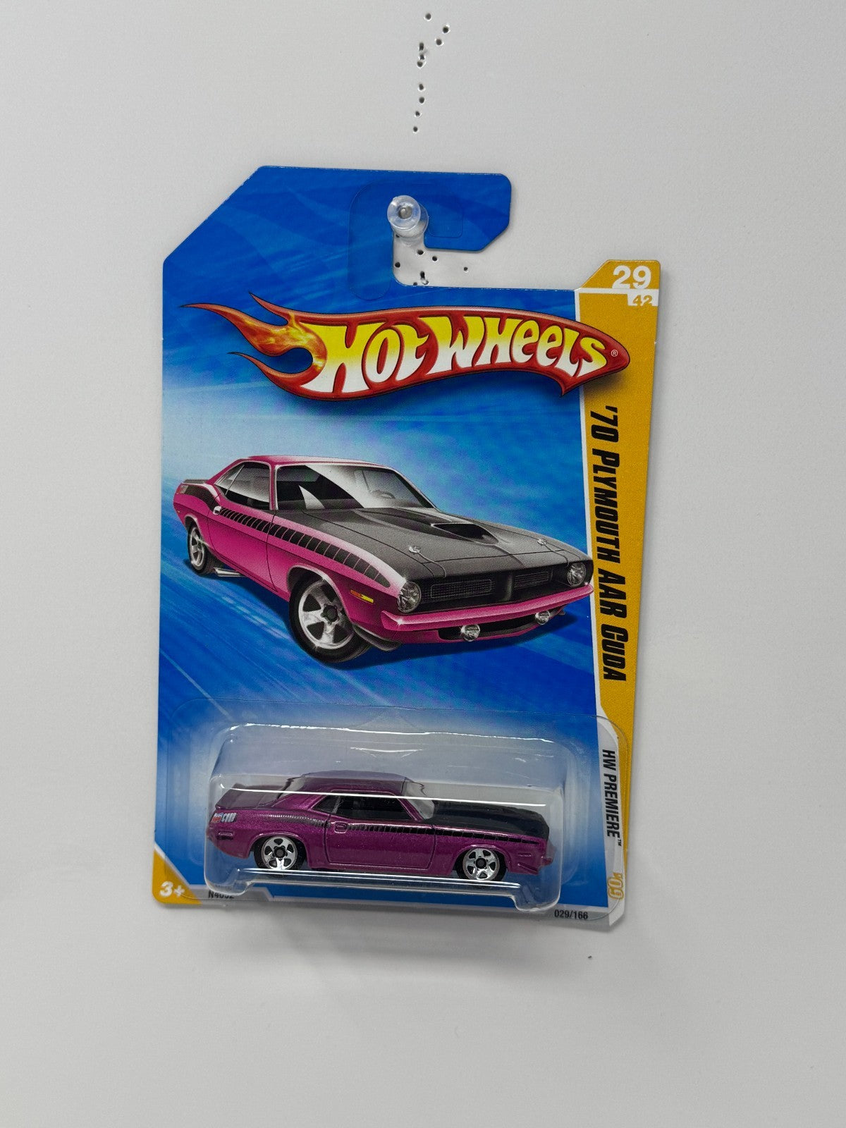 Hot Wheels Premiere 1970 Plymouth AAR Cuda 1:64 Diecast Purple
