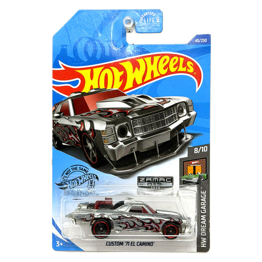 Hot Wheels ZAMAC HW Dream Garage Custom 1971 El Camino 1:64 Diecast