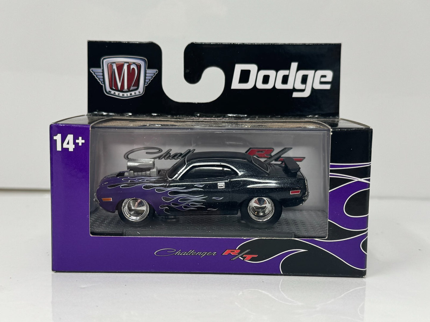 M2 Machines Ground Pounders 1970 Dodge Challenger RT 440 1:64 Diecast