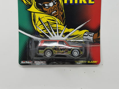 Hot Wheels Marvel Luke Cage 1970 Chevy Blazer 1:64 Diecast Real Riders