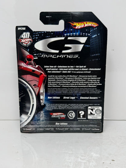 Hot Wheels G Machines 1970 Plymouth HEMI ’Cuda Convertible 1:50 Diecast