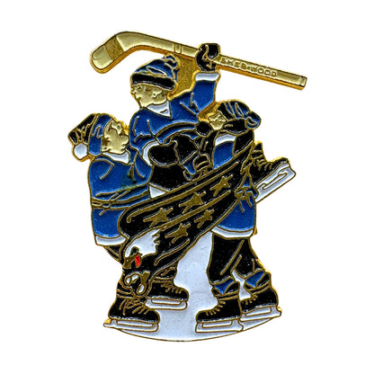 Washington Capitals Triple Player Celebration NHL Hockey Lapel Pin