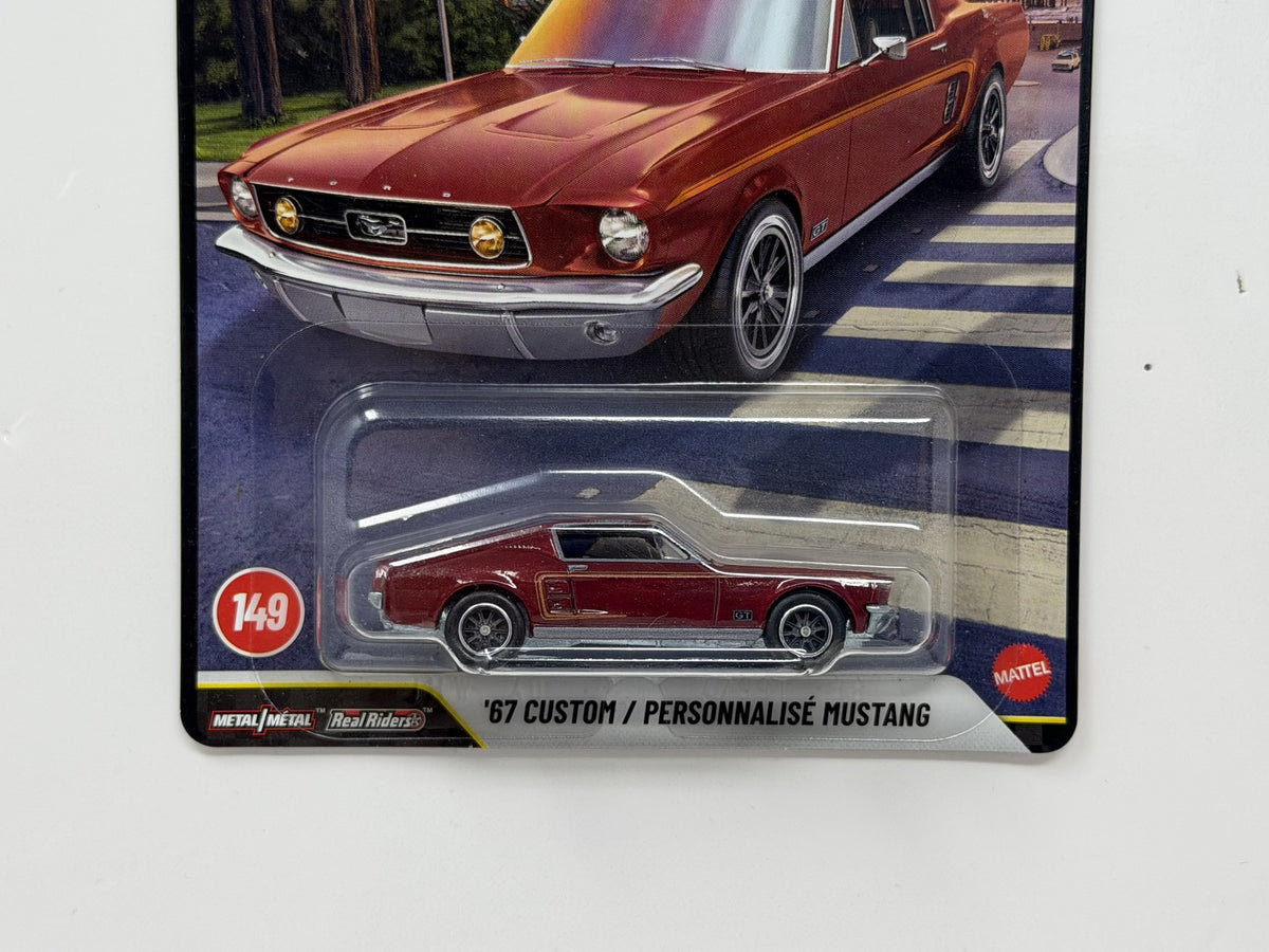 Hot Wheels Premium Boulevard #149 Custom 1967 Ford Mustang 1:64 Diecast