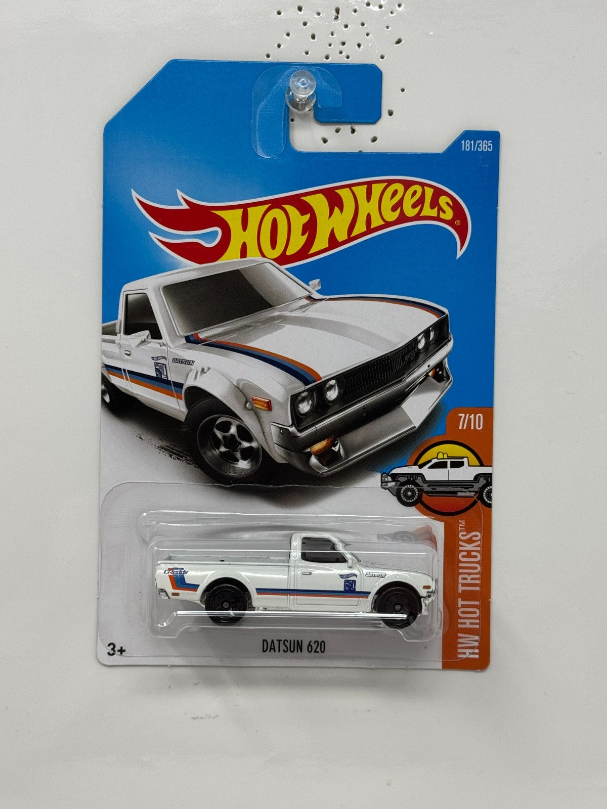 Hot Wheels Hot Trucks Datsun 620 1:64 Diecast White