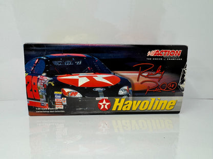 Action NASCAR Ricky Rudd #28 Texaco 2001 Ford Taurus BANK 1:24 Diecast
