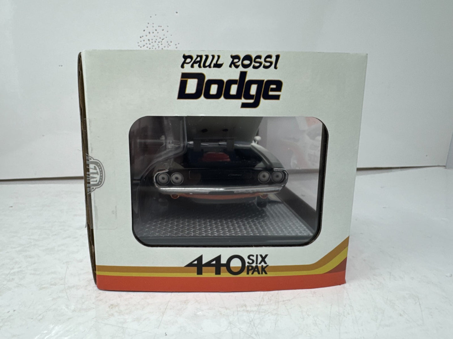 M2 Machines Paul Rossi 1970 Dodge Challenger T/A Drag Car 1:24 Diecast Signed