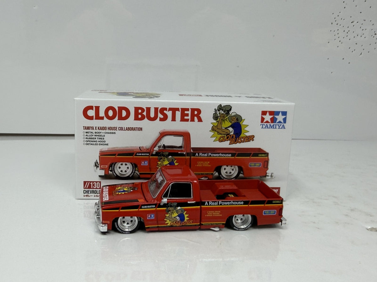 Kaido House Mini GT Tamiya Chevrolet Silverado Clod Buster 1:64 Diecast