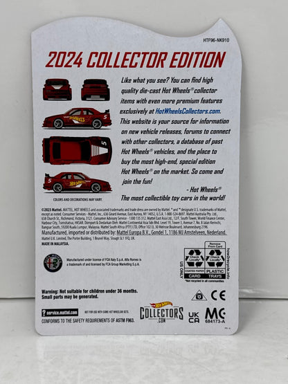 Hot Wheels Alfa Romeo 155 V6 Ti 2024 Collector Edition 1:64 Diecast