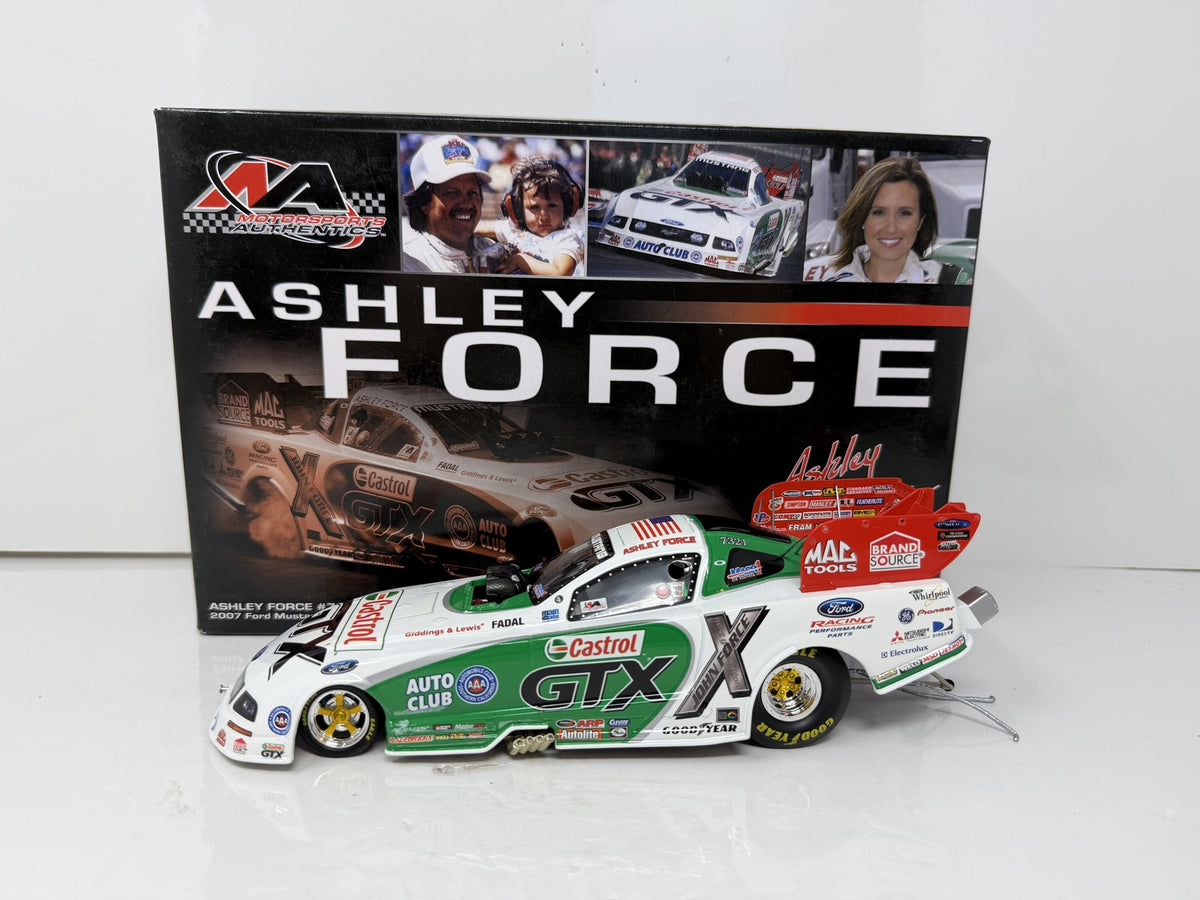 Action NHRA Ashley Force Castrol 2007 Ford Mustang Funny Car 1:24 Diecast
